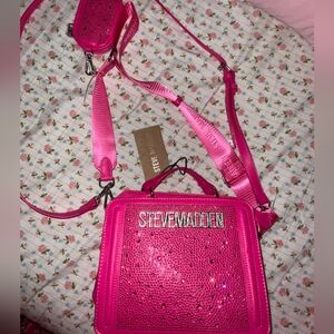 Steve Madden Hot Pink Crossbody Bag